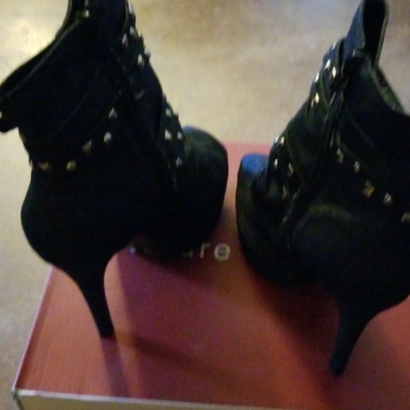 RAINBOW DENIM PLATFORM BOOTIES - Picture 2 of 3